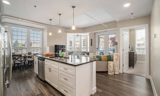 Manistee Condo | New Downtown Riverfront Edgewater Condo