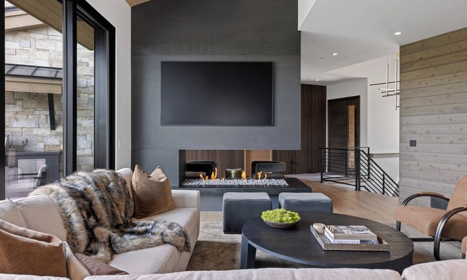 Empire Pass House | New Empire Pass 7BR Deer Valley Luxury Home - Theatre, Hot Tub, Fitness & Views