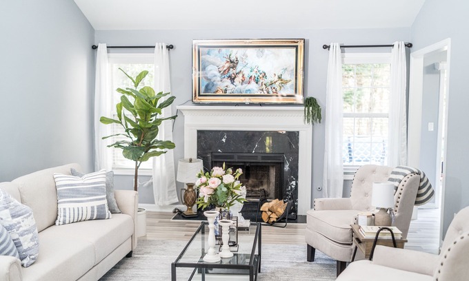 Lawrenceville House | NEW! Family Retreat with Fire Pit and Patio/5beds/3Ba