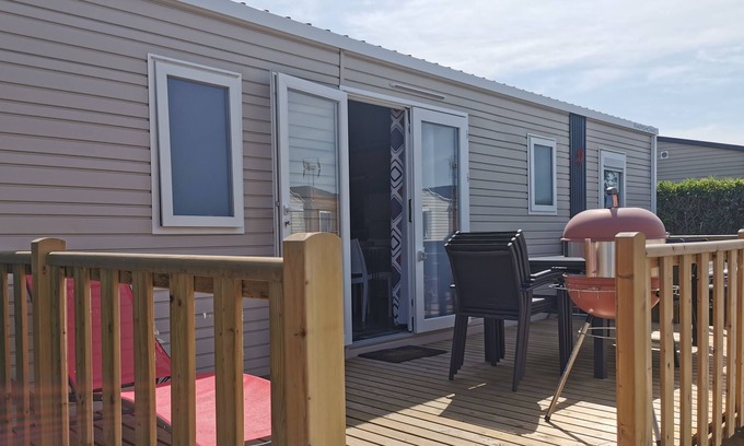 Biville-sur-Mer House | New fully equipped mobile home "Le Petit Cosy" for 6 people