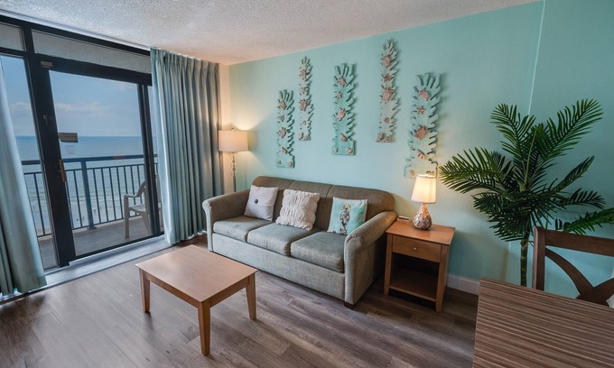 Windy Hill Condo | New High Floor, Ocean Front 1BR - Updated Kitchen!