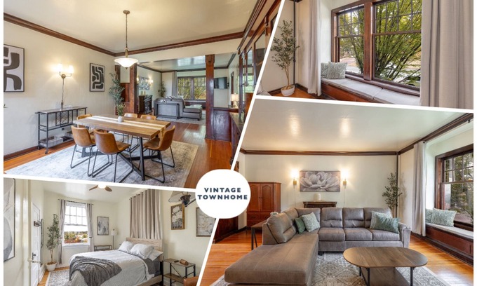Cliff - Cannon House | NEW Historic Townhouse By Downtown. 9 mins from the airport, arena & nightlife.