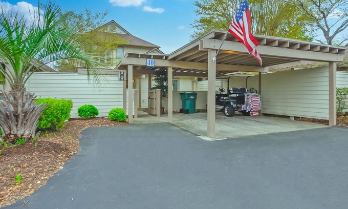 Briarcliffe Acres Villa | New Listing 3BR Beach Garden Home at Ocean Creek Resort, Gated Beachfront Resort