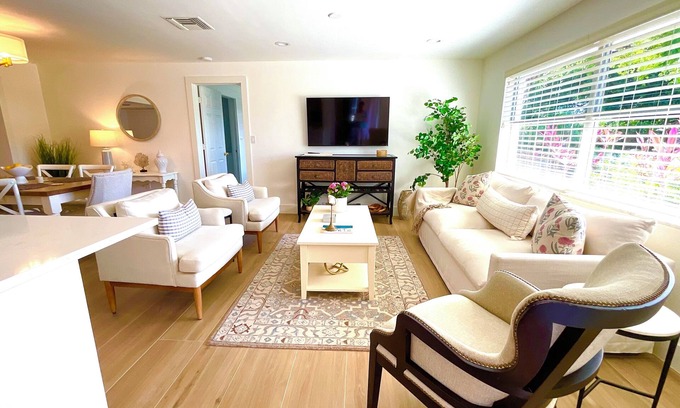 Coquina Sands House | New Listing: Charming Pool Home 1/2 mile to Lowdermilk Beach Park!