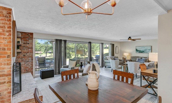 Brookeland Condo | New Listing! Cozy 2-bedroom 3-bath condo on hole 3 of Rayburn Country Club