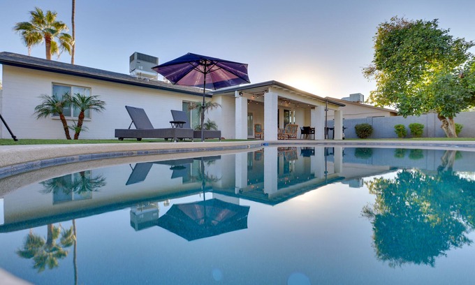 Sunburst Estates House | NEW LISTING! Scottsdale Oasis w/Heated Pool Near Golf & Shopping!