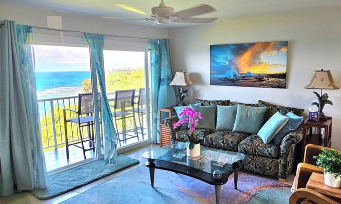 Princeville Condo | NEW LISTING SPECTACULAR OCEAN FRONT VIEW FROM EVERY ROOM - PRINCEVILLE/HANALEI