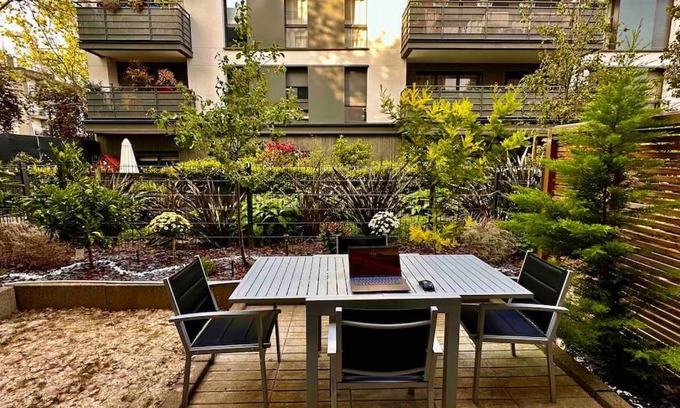 Asnieres-sur-Seine Apartment | NEW LUX Smart Home 69m2,Terrasse, Modern, Metro 13