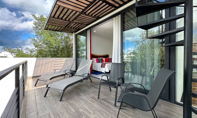 Puerto Morelos House | NEW - Luxurious home with modern amenities surrounded by peace & nature.