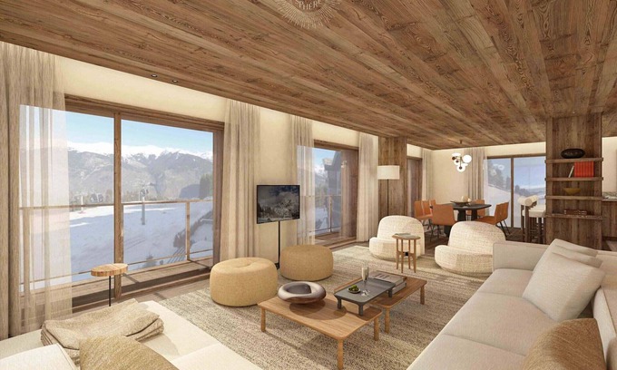 Courchevel Apartment | New Luxury Apartment with Ski-In Access, Courchevel 1850