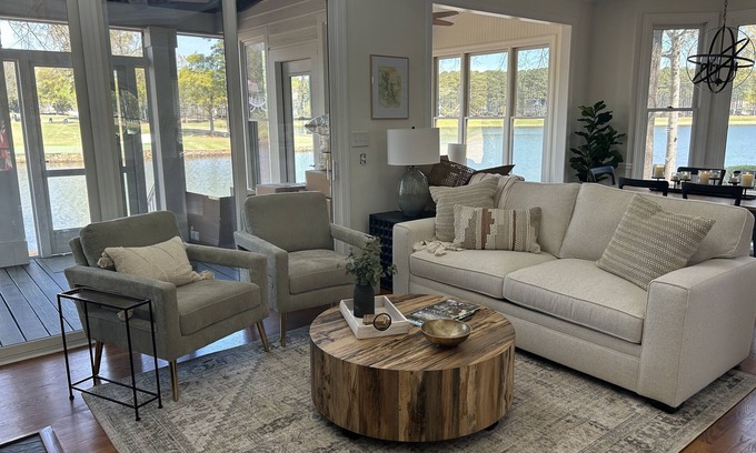 Lake Oconee House | NEW LUXURY LISTING – LAKE FRONT & GOLF VIEW – REYNOLDS LAKE OCONEE
