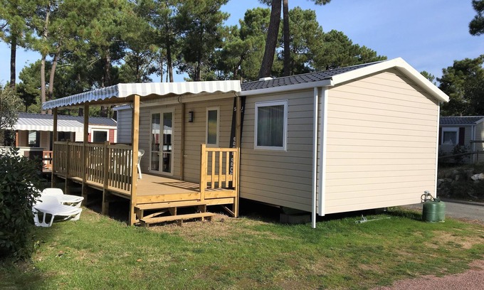 Les Mathes House | New luxury mobile home 6/8 people Bonne Anse Plage 4 * family campsite