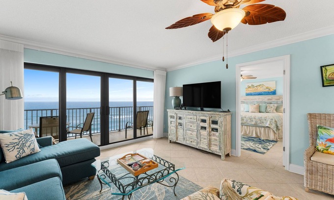 Upper Grand Lagoon Condo | New Renovation, Gulf Front, Commodore 25+