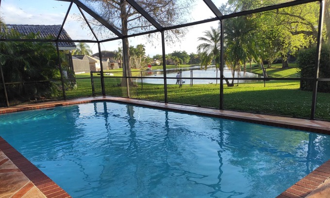 Cypress Glen House | NEW! SPECTACULAR, WITH HEATED POOL AND SALT WATER SYSTEM, DESINFECTED.