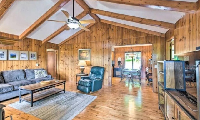 Hayesville House | New sunroom windows at Claire de Lune Lake Home