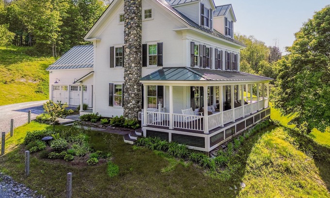 Woodstock House | New! The Watkins Farmhouse - A Spectacular Woodstock, VT Vacation Estate!
