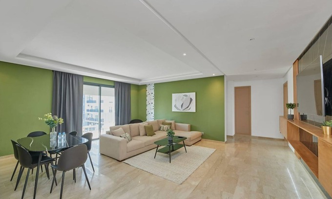 Hay Riad Apartment | ☆ New Very Refined 2 BR Apartment + Swimming Pool