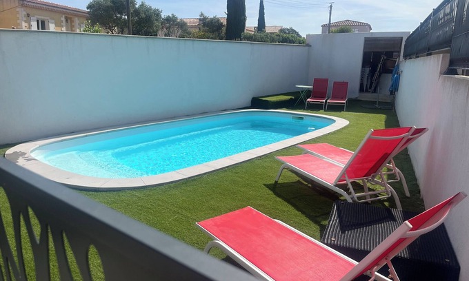 Coudoux Villa | New villa with private pool in pretty Provencal village in the Aix region