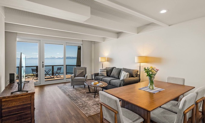 Incline Village Condo | Newley remodeled, two story, two-bedroom condo nothing but Views of Lake Tahoe!