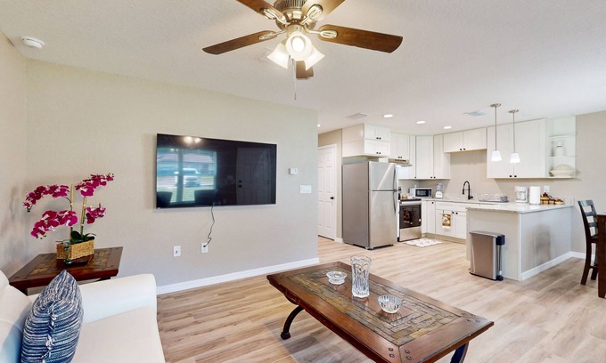 Candler House | Newly built home with central AC, private w/d, Free WiFi, and full kitchen