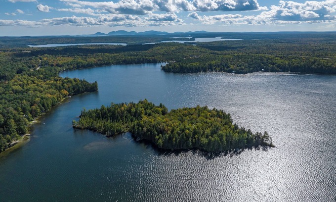 Franklin House | Newly constructed cabin on your own secluded 8-acre island.