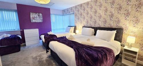 Manchester House | Newly Refurbished 4Bedroom Townhouse by the Etihad