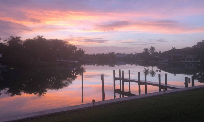 Moorings Condo | Newly Remodeled Waterfront Condo on Hurricane Bay — Beach Across the Street