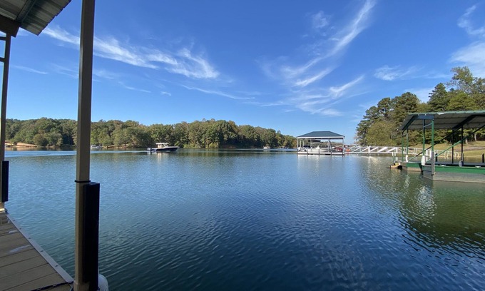Townville Cottage | Newly renovated cottage and dock on the lake