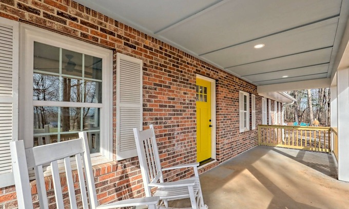 Clarkesville House | Newly Renovated Ranch Overlooking Active Pasture