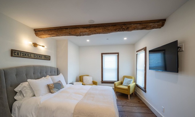 Arkville Apartment | Newly renovated studio close to skiing, hiking, shopping & more!