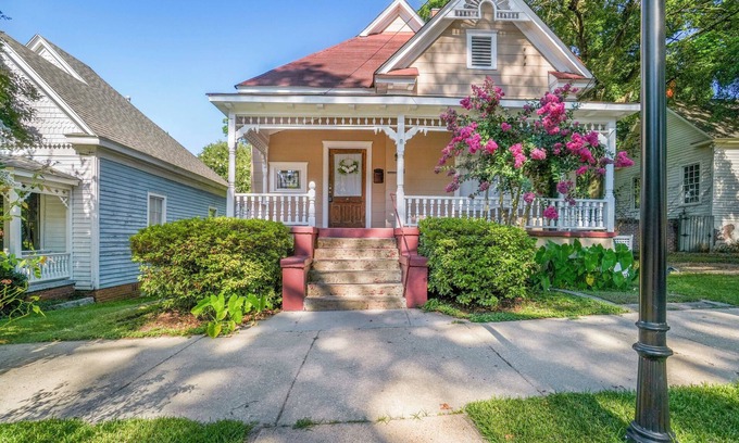 Montgomery House | Newly renovated Victorian home with beautiful features in quiet neighborhood.