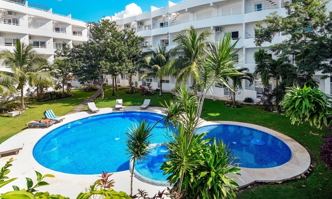 Cozumel Condo | nGround-Floor 2BR Condo with Pool, BBQ & Easy Access to Marinas & Beach Club’sn