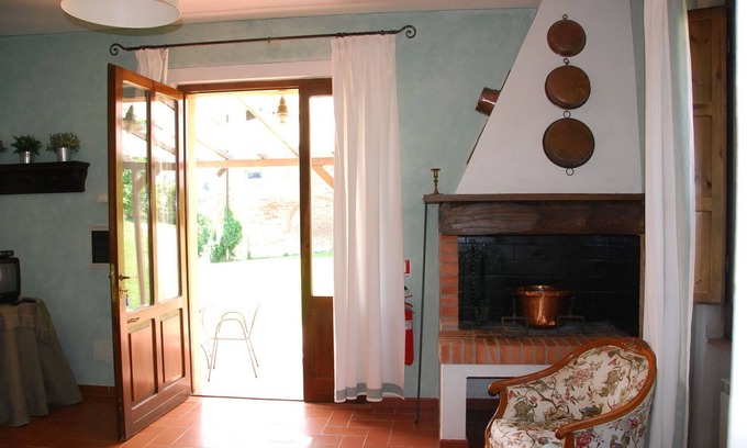 Castelfiorentino Villa | Nice apartment in villa with pool, WIFI, patio, panoramic view and parking, close to San Gimignano