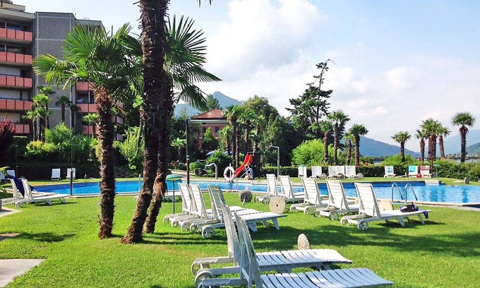 Bigogno Apartment | Nice apartment for 5 people with WIFI, A/C, pool, TV, balcony, panoramic view and parking