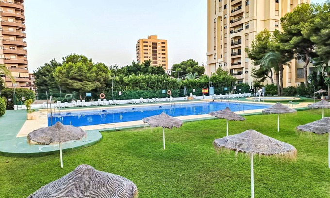 Aguadulce Apartment | Nice apartment for 5 people with pool, A/C, WIFI, TV, terrace and parking