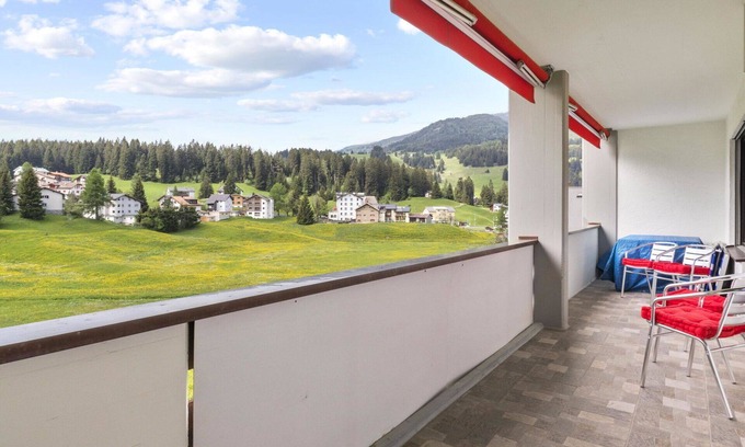 Parpan Apartment | Nice apartment for 5 people with WIFI, TV and balcony