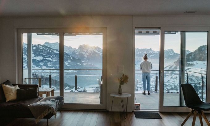 Amden Apartment | Nice apartment for 8 guests with WIFI, balcony and parking