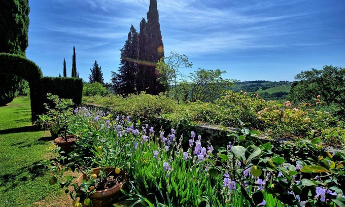 Montespertoli Other | Nice apartment for 2 guests with pool, A/C, WIFI and terrace