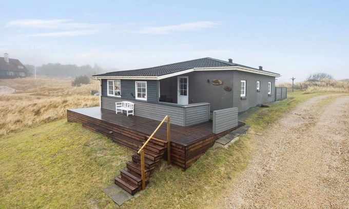 Vejers Strand House | Nice home in Vejers Strand with sauna