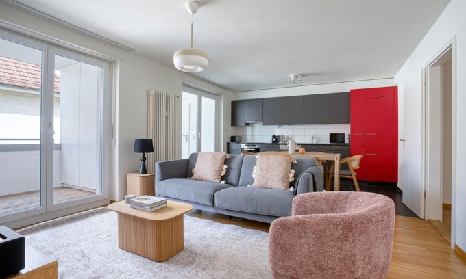 Klybeck Apartment | Nice Klybeck 3BR w/Elevator & W/D, close to River, by Blueground