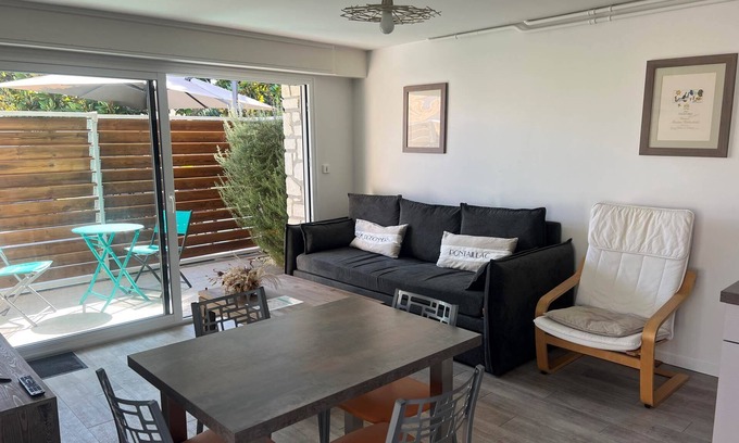 Saint-Georges-de-Didonne Apartment | Nice rent with garden near the beach and city center