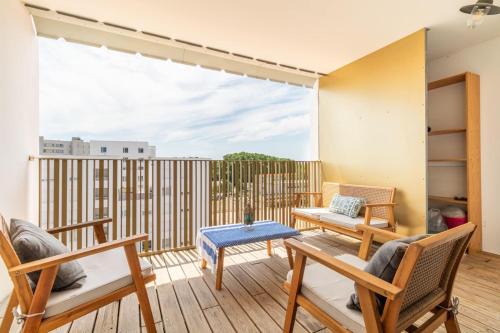 Saint Michel Apartment | Nice T2 with a large furnished balcony in Toulouse