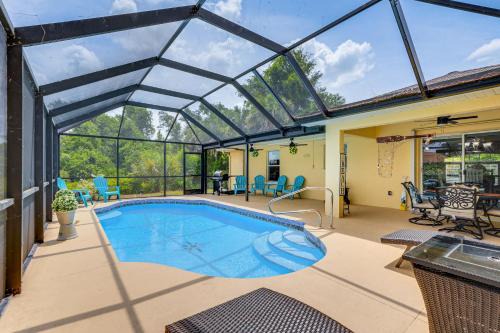 North Port House | North Port Home with Lanai and Pool - 8 Mi to Beach!