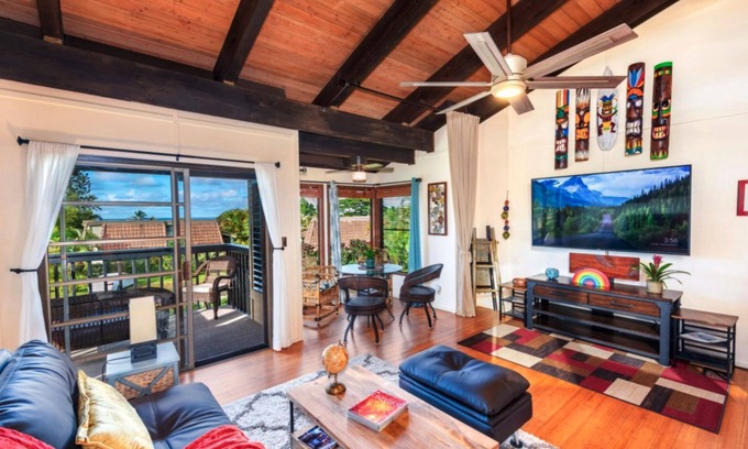 Princeville House | North shore Kauai w/AC & pool, near beaches