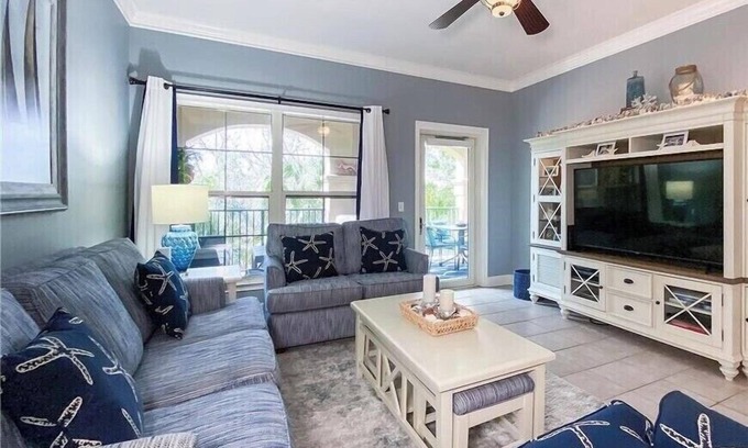 North Forest Beach Condo | North Shore Place/New Master Shower/2BR/2BA/Sofa Bed/Porch/Smart TV’s/2 Pools