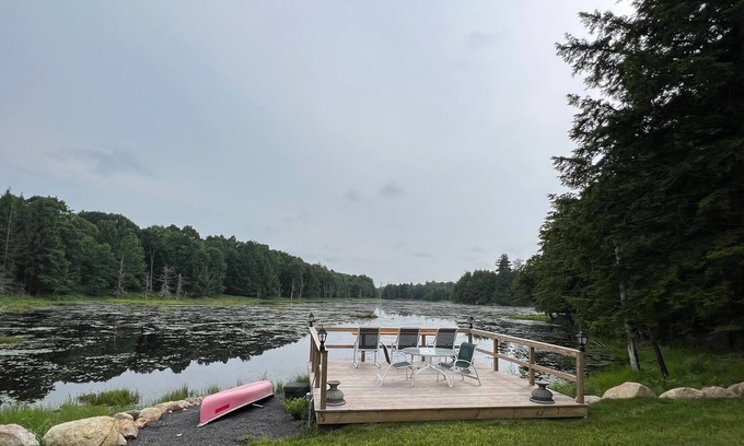 Town of Diana House | Norwegian Woods - Private Lake, 66-acres! by RedAwning