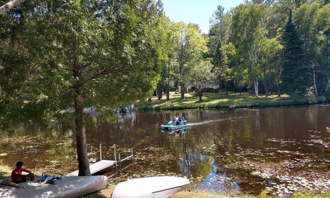 Prudenville Cottage | Nothing Fancy. Family cottage on a small fishing lake near Houghton Lake.