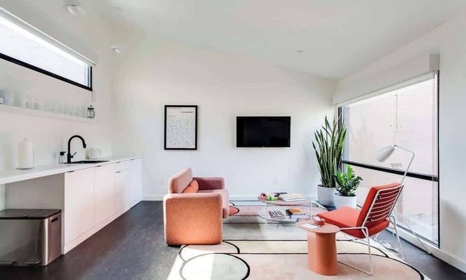 East Market District Apartment | NuLu Arts District Designer Curated Studio