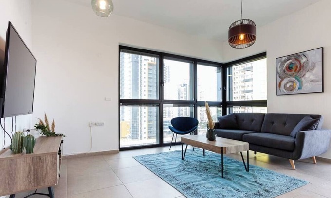 Bat Yam Apartment | Oַ&O Group- Luxury APT Tower Spectacular Sea View