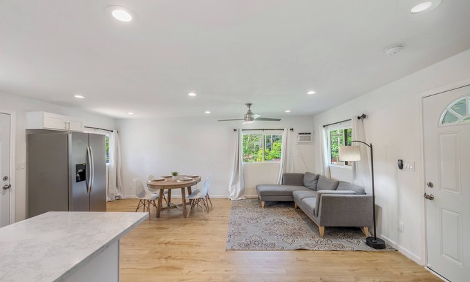Wahiawa House | Oahu 2BR - AC, WiFi + Near North Shore, Surf&Hikes
